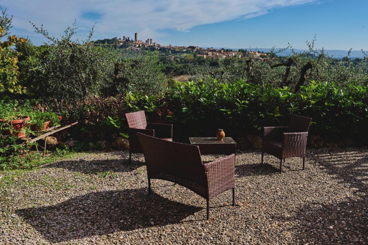 Podere Sant'Elena San Gimignano Buitenkant foto