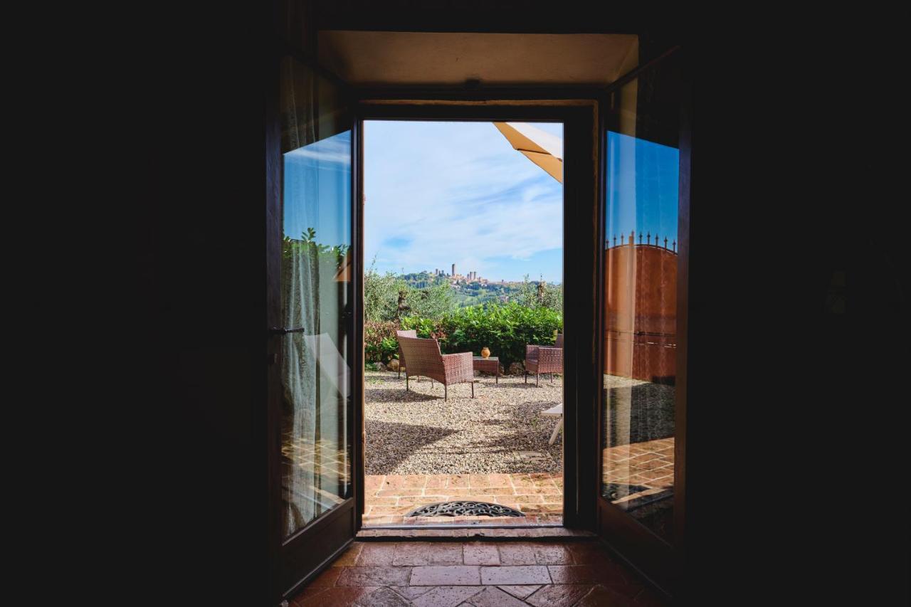 Podere Sant'Elena San Gimignano Buitenkant foto
