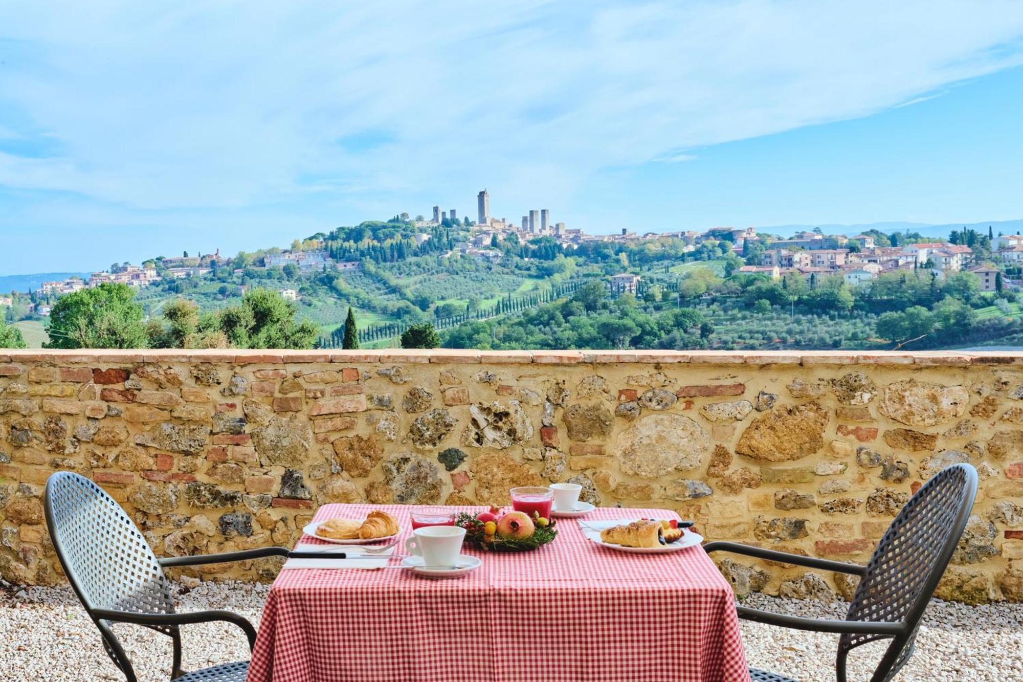 Podere Sant'Elena San Gimignano Buitenkant foto