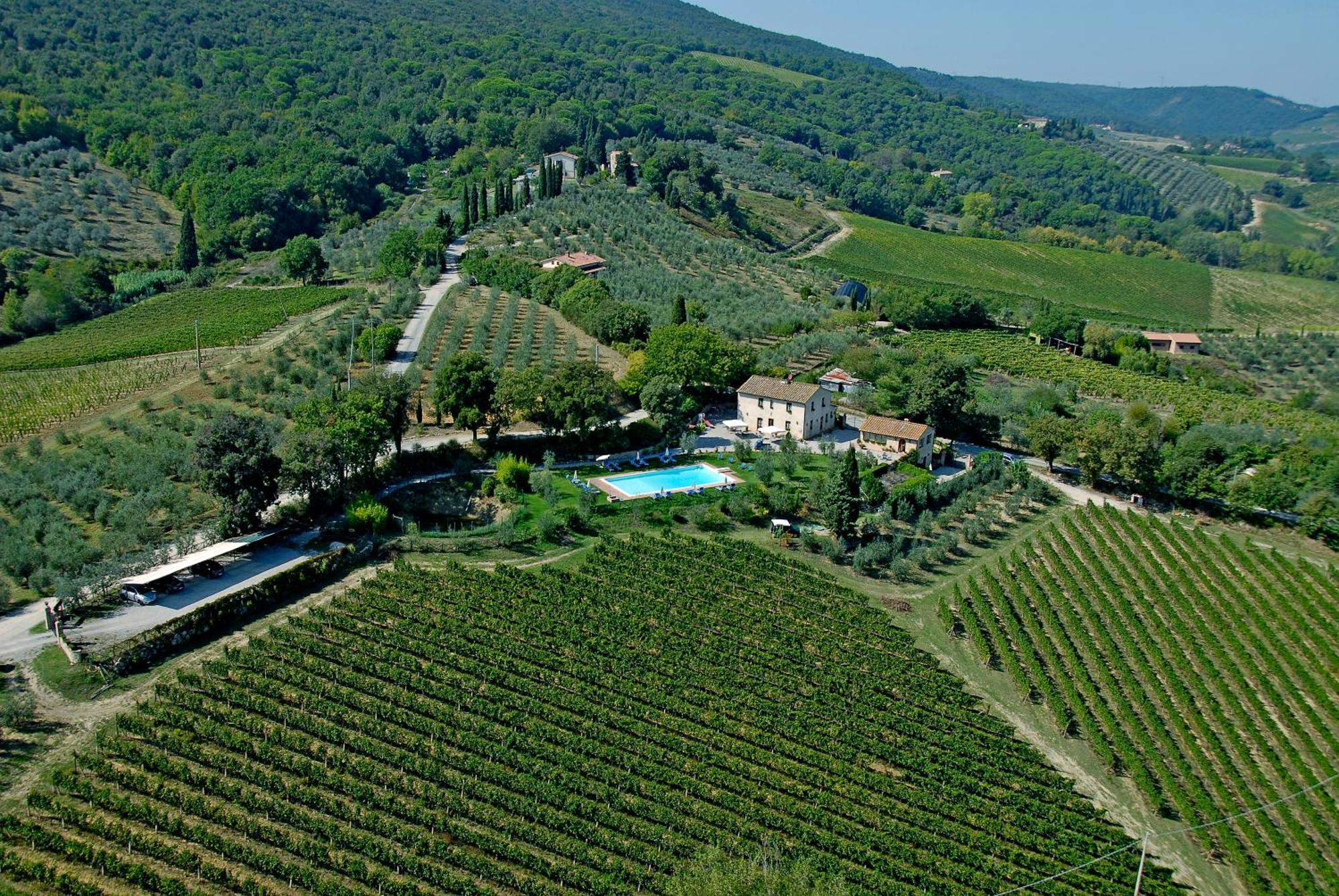 Podere Sant'Elena San Gimignano Buitenkant foto