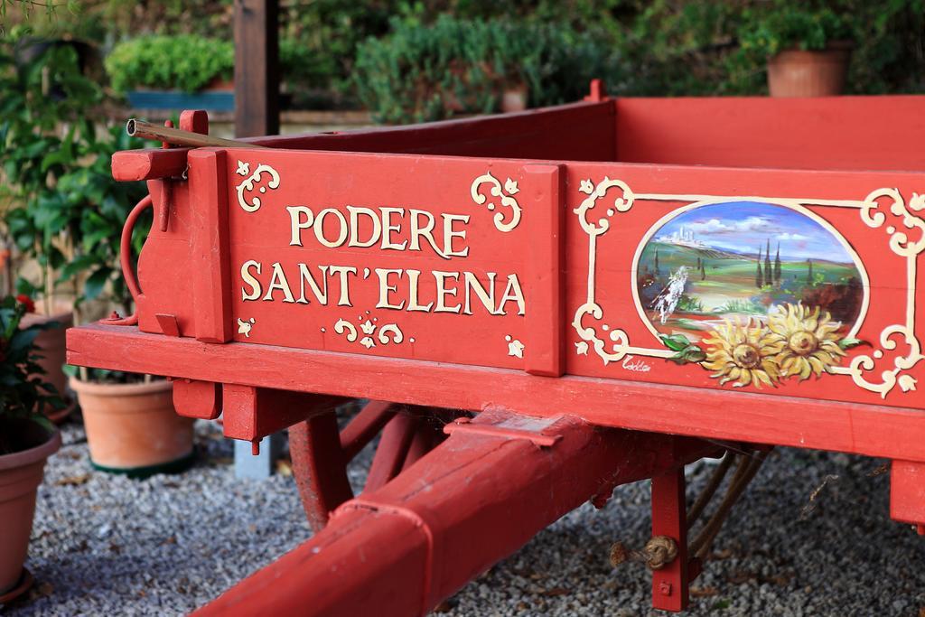 Podere Sant'Elena San Gimignano Buitenkant foto